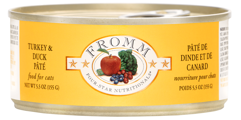 Fromm 4 Star Turkey and Duck Cat Pate (5.5oz)