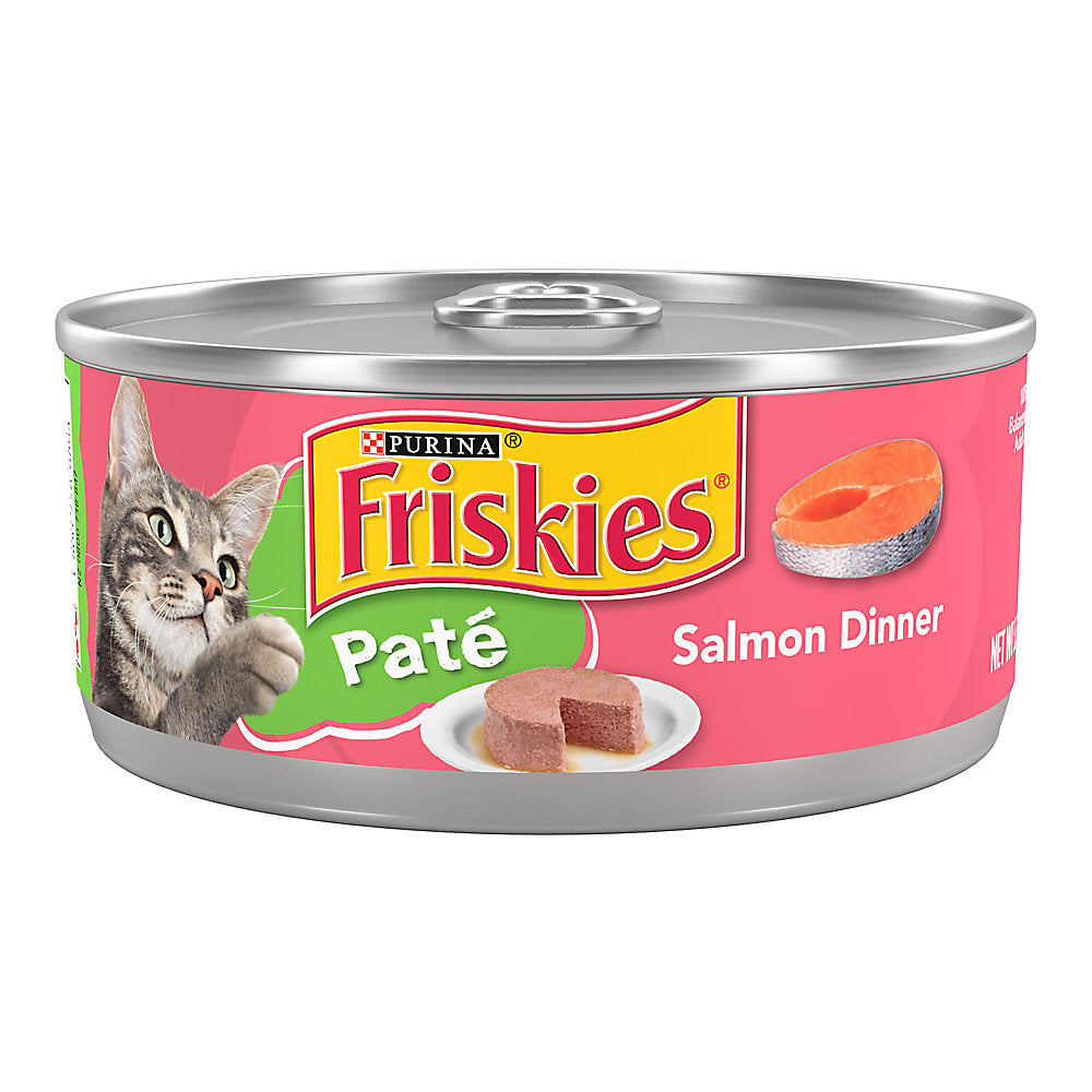 Friskies Salmon Pate Wet Cat Food (5.5oz) - Friskies Wet Cat Food - The Family Pet