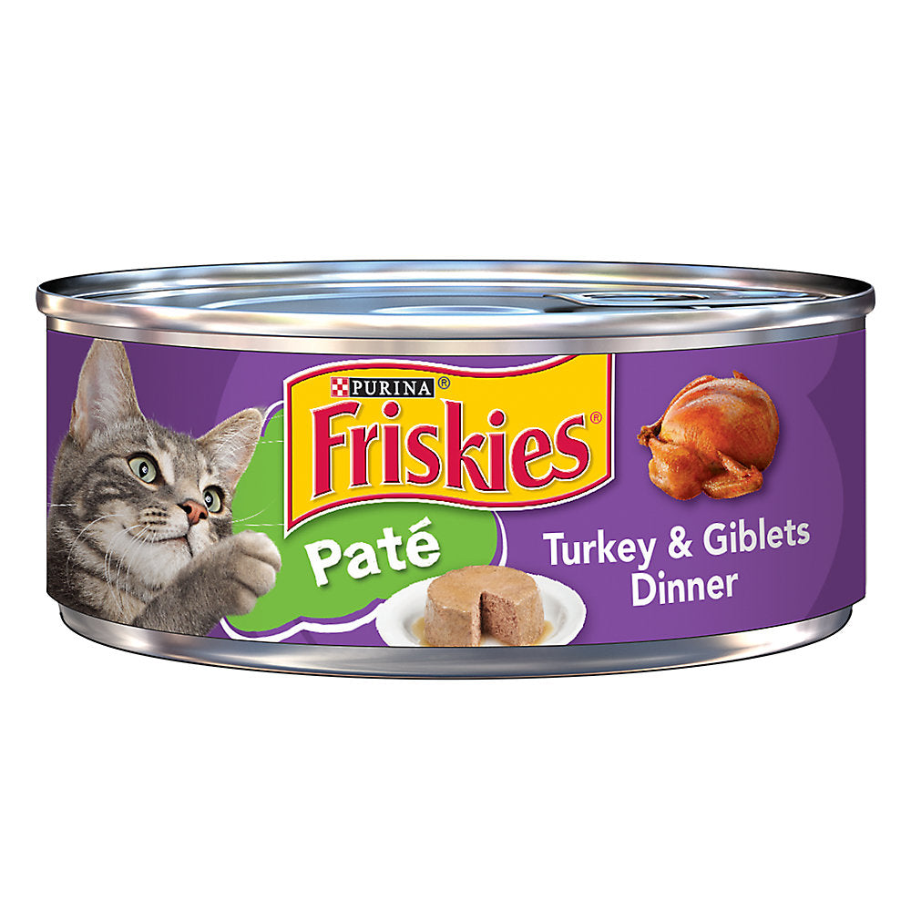Friskies Turkey & Giblets Pate Wet Cat Food (5.5oz) - Wet Cat Food - The Family Pet