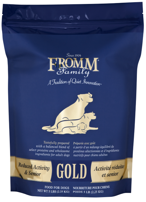 Fromm Gold Senior & Reduced Activity Chicken Dry Dog Food - Fromm Dry Dog Food - The Family Pet