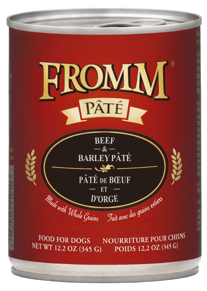 Fromm All Life Stages Beef & Barley Wet Dog Can (12.2oz) - Fromm Wet Dog Food - The Family Pet