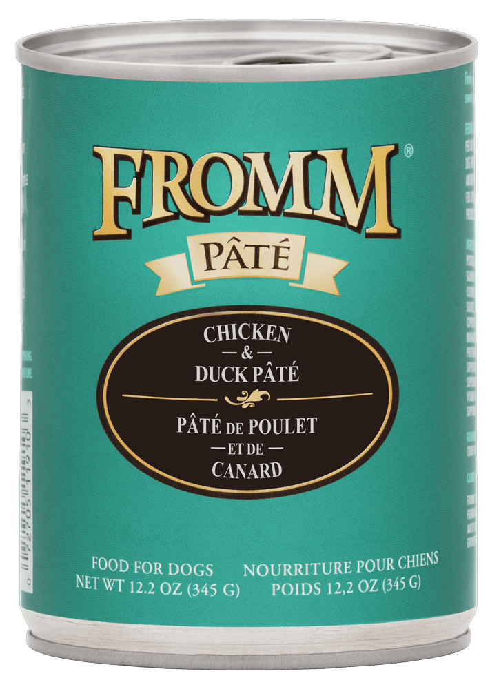 Fromm All Life Stages Chicken & Duck Pate Wet Dog Can (12.2oz) - Fromm Wet Dog Food - The Family Pet