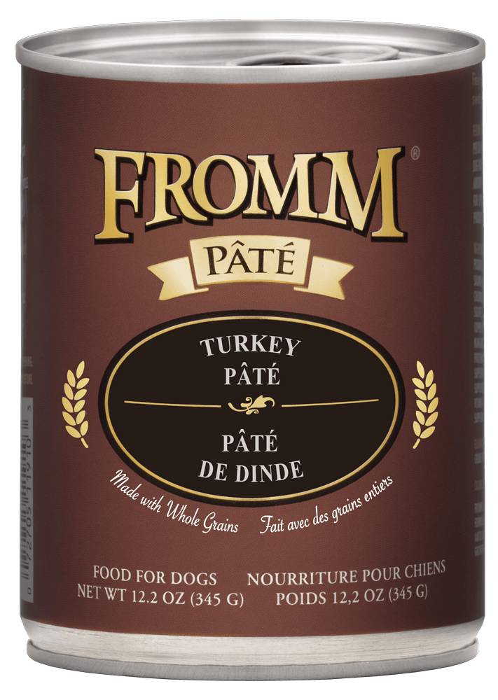 Fromm All Life Stages Turkey Pate Wet Dog Food (12.2oz)