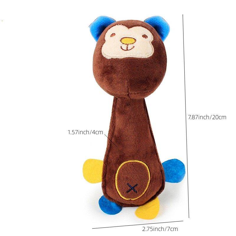 Purrfect Pet Kingdom Funny Dog Squeaky Toy Plush Set Purrfect Pet Kingdom