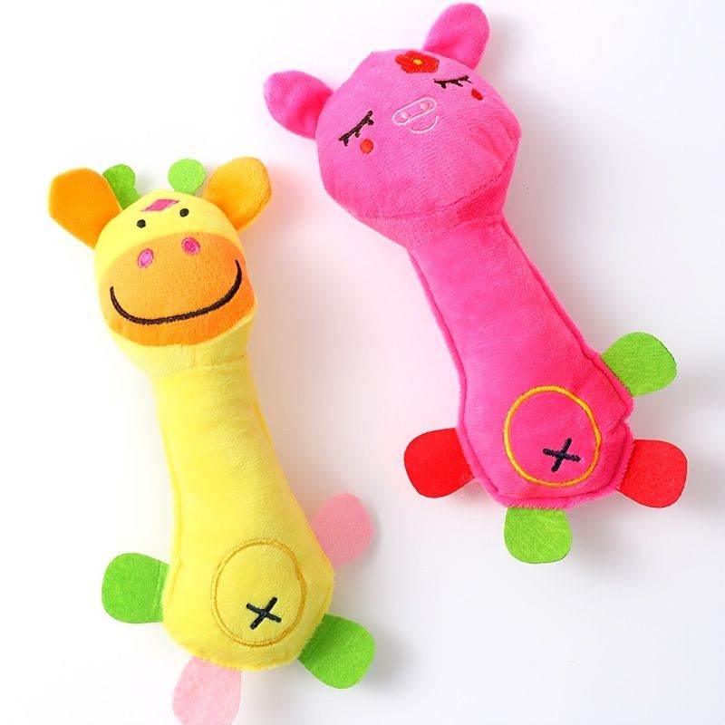 Purrfect Pet Kingdom Funny Dog Squeaky Toy Plush Set Purrfect Pet Kingdom
