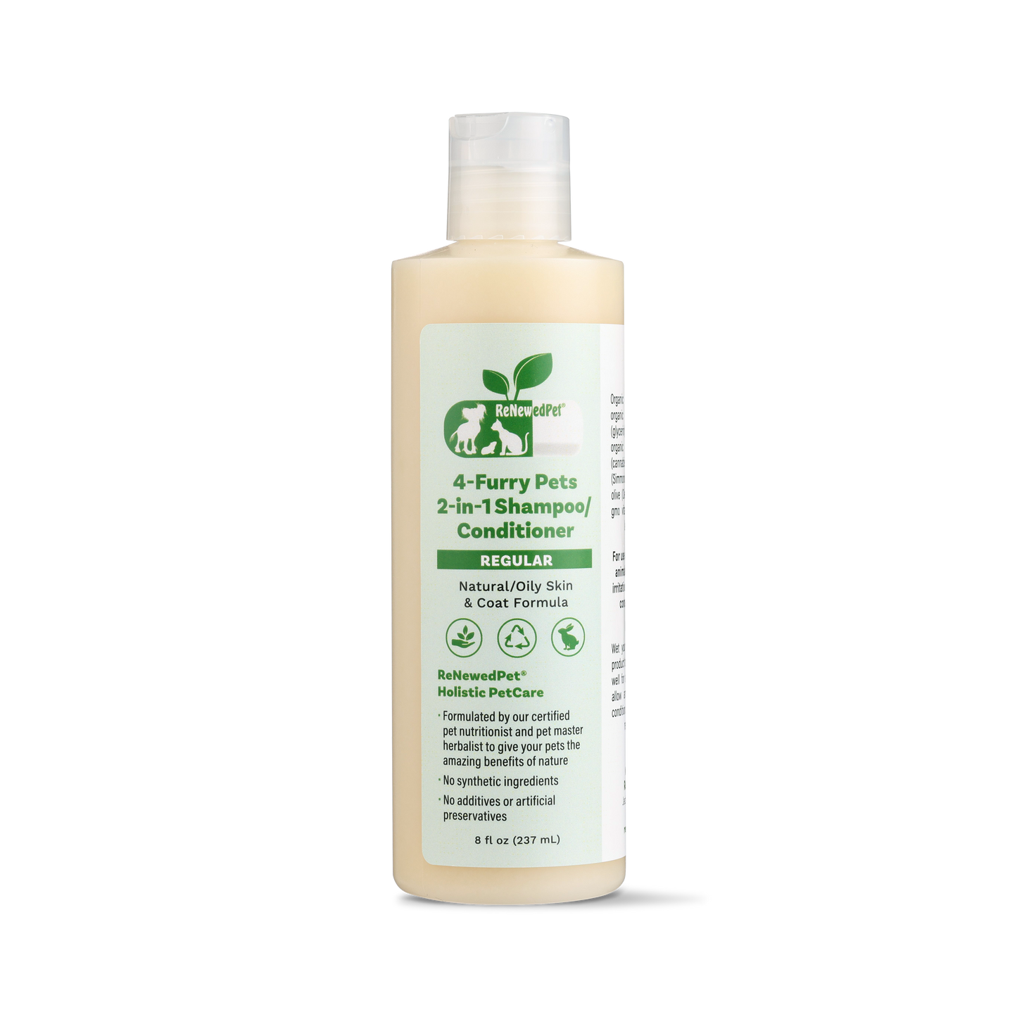 4 - FURRY PETS 2 - IN - 1 *REGULAR SHAMPOO & CONDITIONER - 4 Furry Friends - ReNewedPet