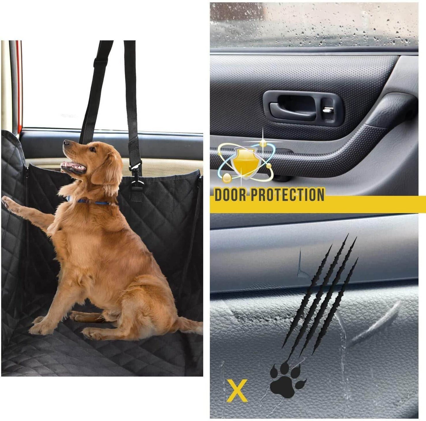 Purrfect Pet Kingdom Waterproof Pet Car Seat Cover Purrfect Pet Kingdom