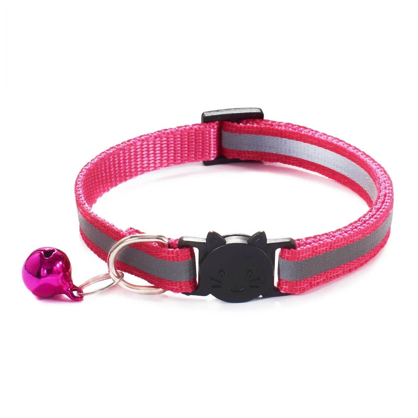 Purrfect Pet Kingdom Safety Dog Collar for Puppies - Reflective Blue M PINK Purrfect Pet Kingdom