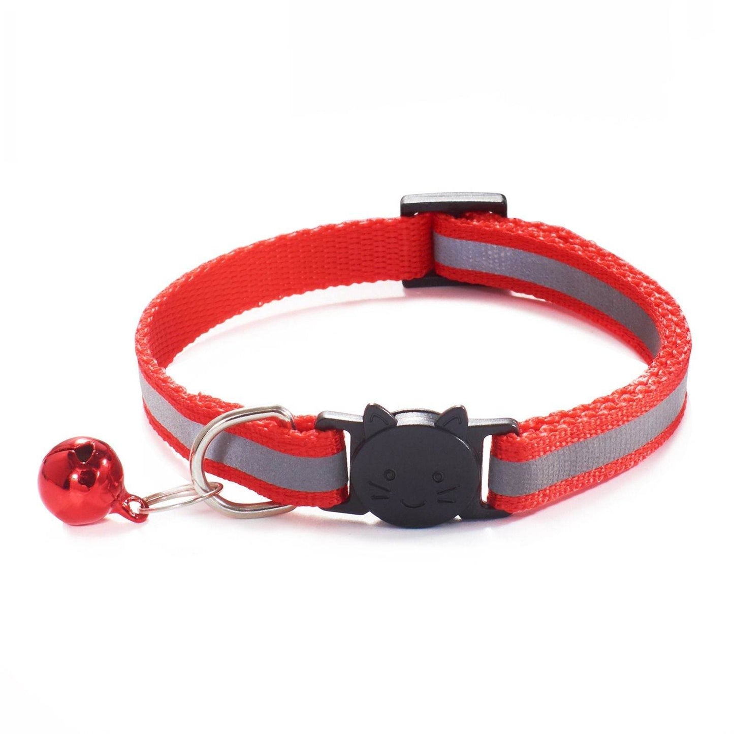 Purrfect Pet Kingdom Safety Dog Collar for Puppies - Reflective Blue M RED Purrfect Pet Kingdom