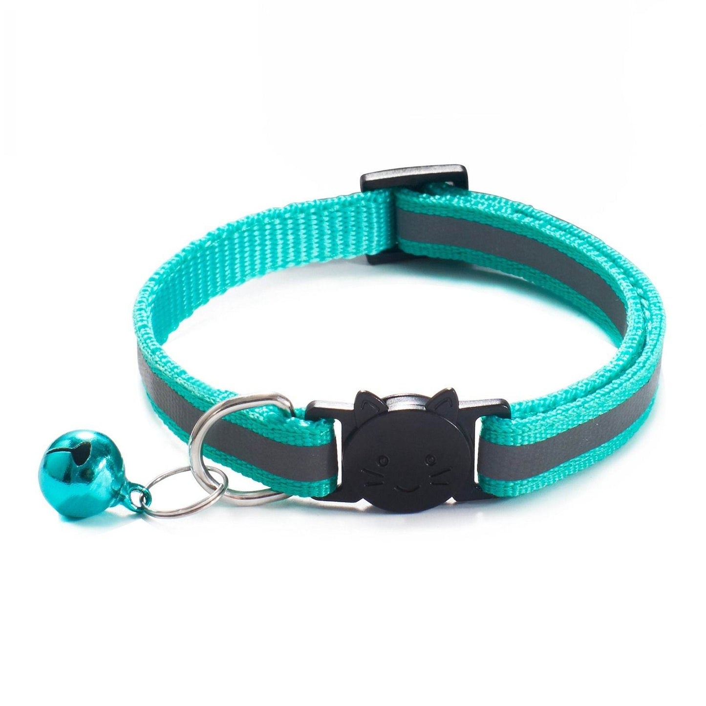 Purrfect Pet Kingdom Safety Dog Collar for Puppies - Reflective Blue M MINT Purrfect Pet Kingdom