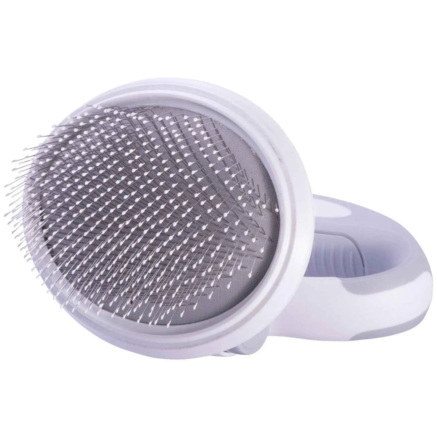 Purrfect Pet Kingdom Soft Silicone Bristle Pet Brush Default Purrfect Pet Kingdom