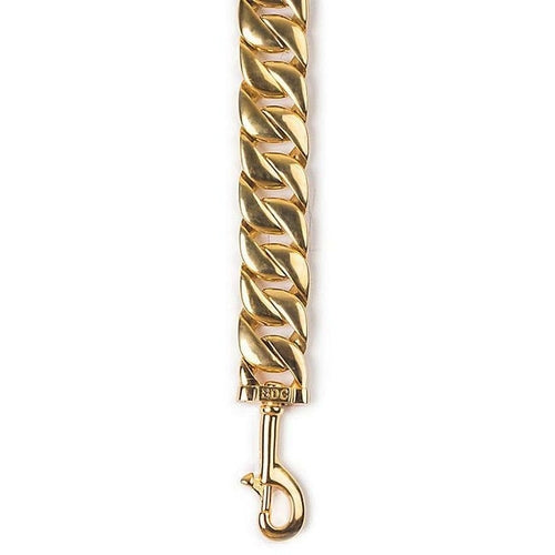 Dog Leash Cuban Link 14K Gold Plated Luxury Kilo ⛓️