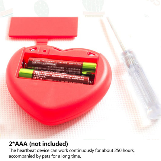 Heartbeat Box Pet Anxiety Accompany Sleep Toy - Purrfect Pet Kingdom