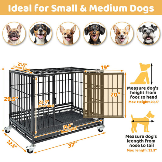 - 37 Heavy Duty Dog Kennel