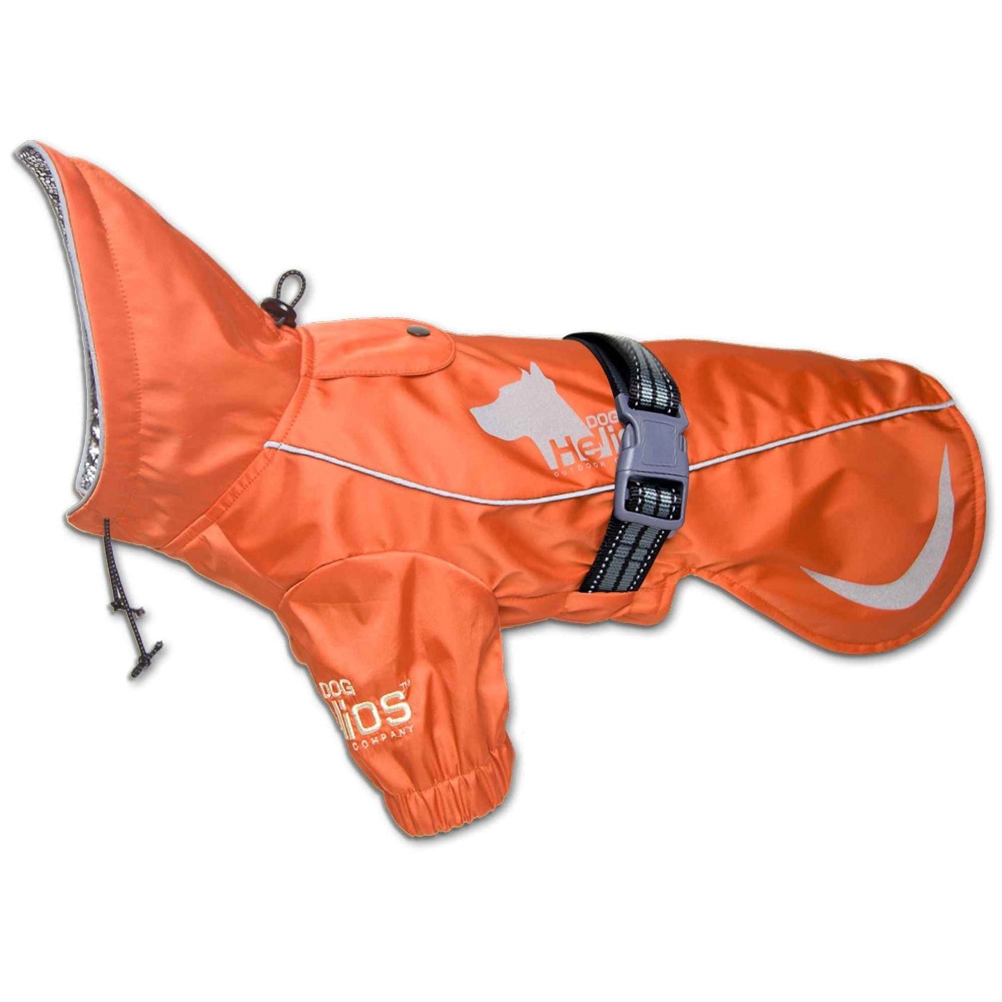 Purrfect Pet Kingdom Extendable Hood Dog Coat - Water Resistant - Purrfect Pet Kingdom