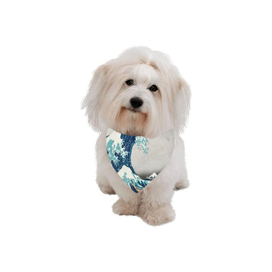 Pet Apparel Hokusai Great Wave Off Kanagawa Double-Sided - detail product image for pet apparel