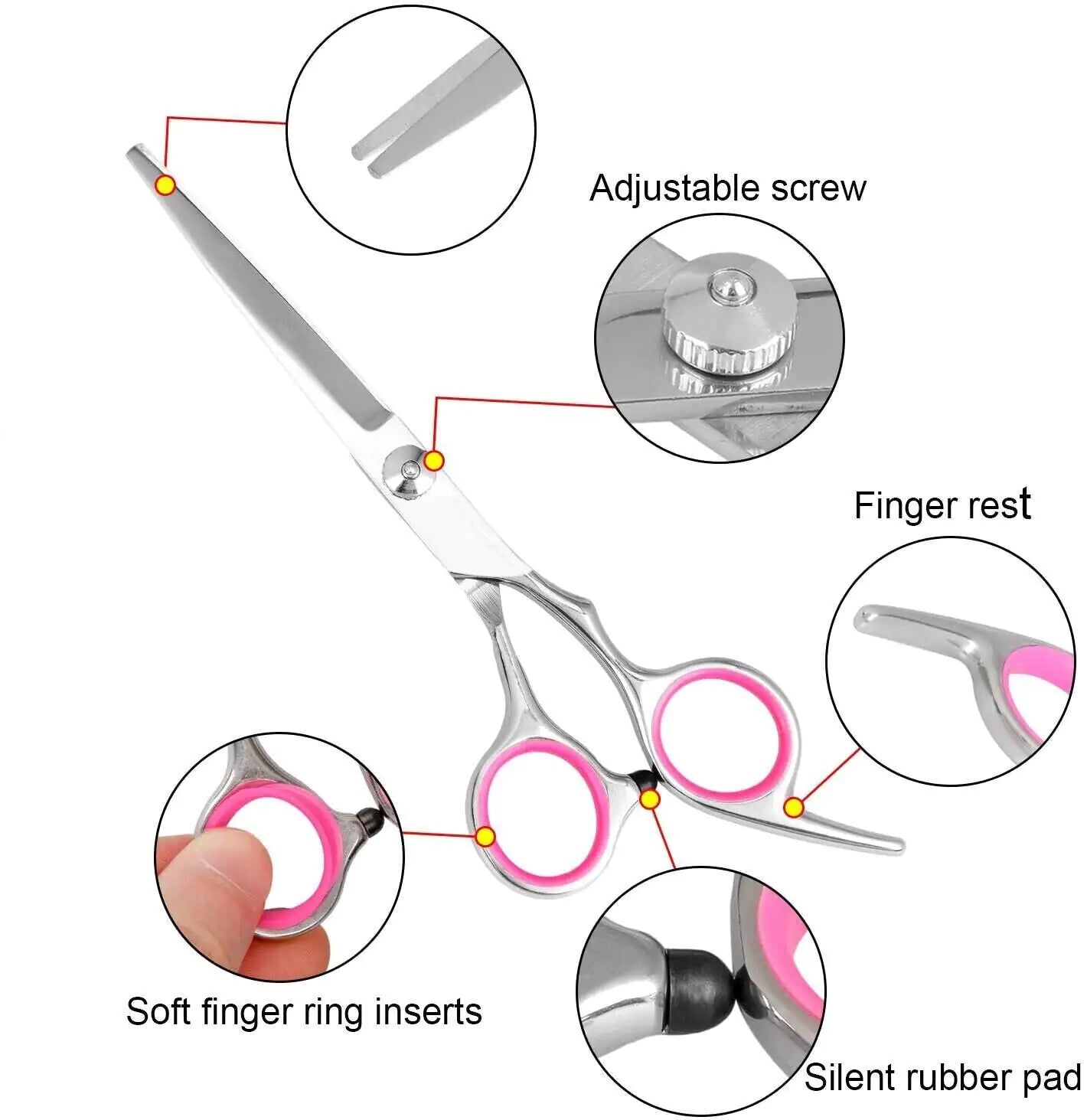 Dog Grooming Scissors Professional Kit Stainless Steel ✂️