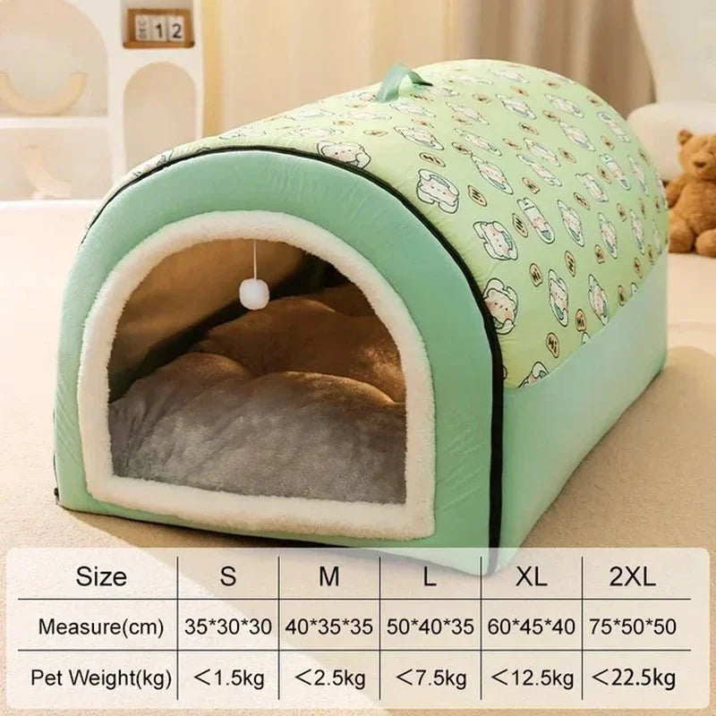 Winter Nest Pet Haven Cozy Warm Bed ๐๏ธ