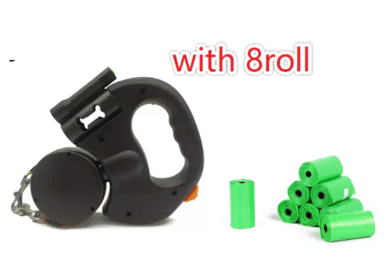 Retractable Dog Leash with Lights - Retractable Dog Leash - Berry Charmz