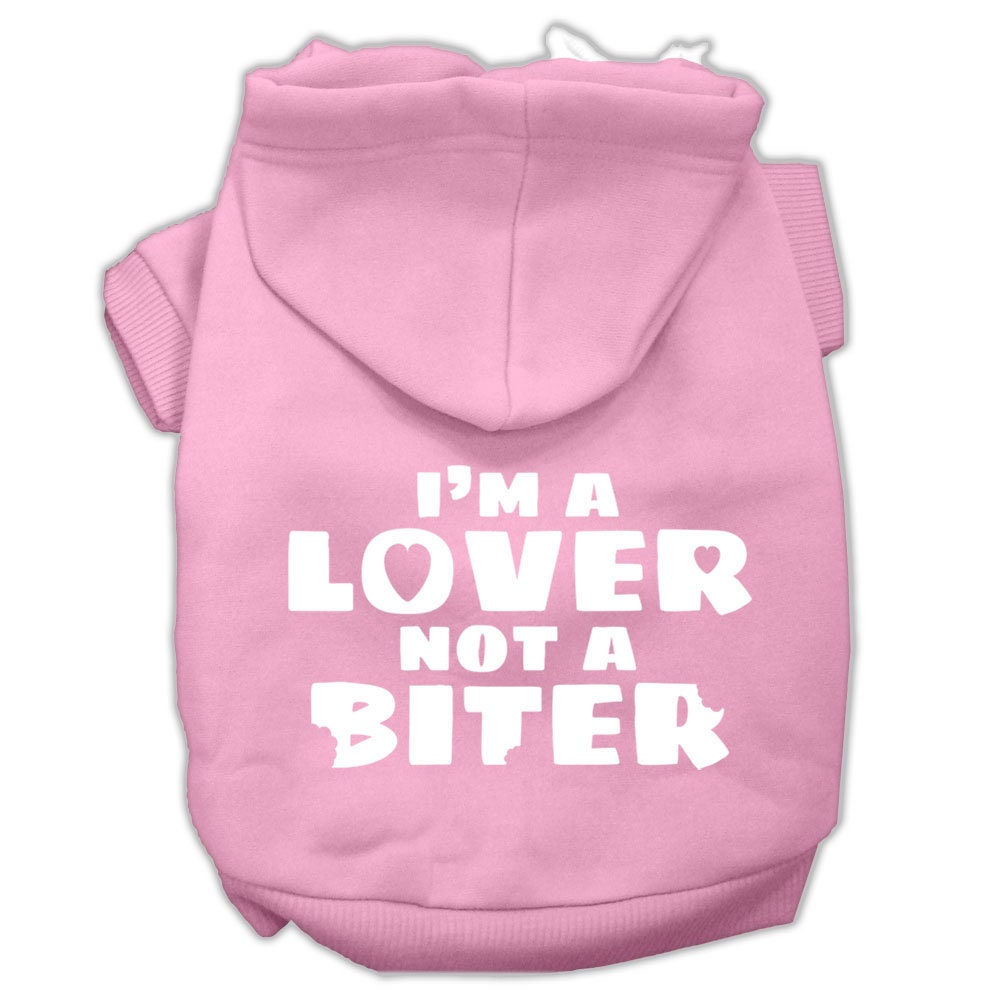 Dog Hoodie Im Lover Not Biter for Royal Comfort Wear for
