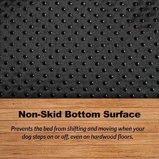 Purrfect Pet Kingdom Interactive Midwest Ombre Swirl Pet Bed Tan 17x11 Fits 18"Crate For Dogs - Premium Quality Pet Product