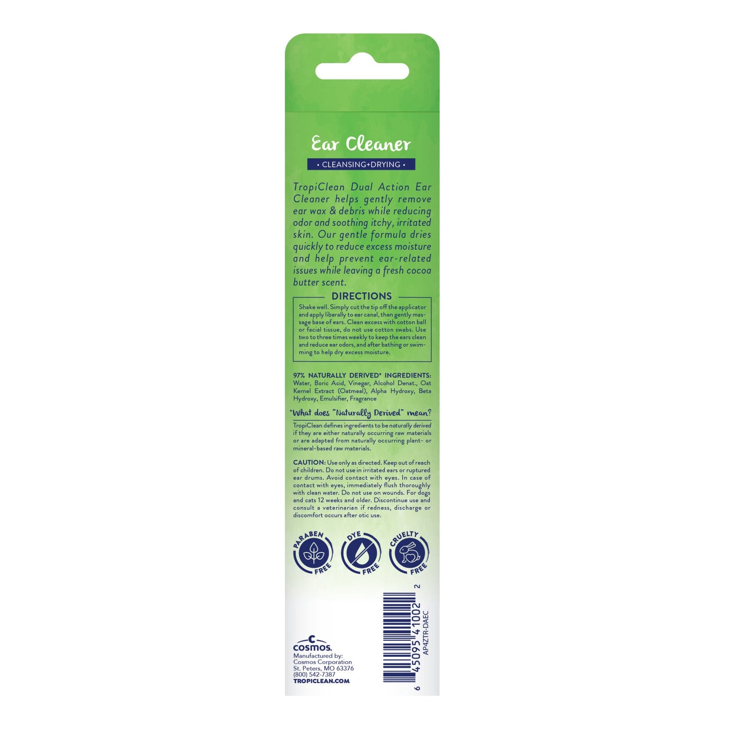 Pet Ear Wash 4oz ๐