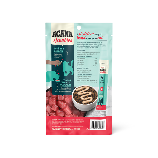 Acana Cat Lickables Tuna Cat Treats (2.5oz)