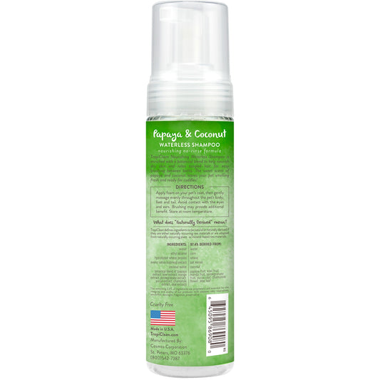 Tropiclean Waterless Pet Shampoo