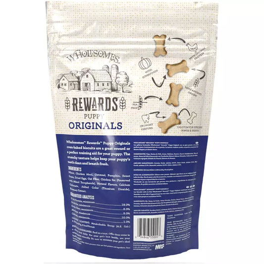 Wholesomes Puppy Original Dog Treats 2Lb Dog Treats Premium