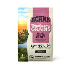 Acana Adult Wholesome Grains Small Breed Dog Food (4lb) - Dry Dog Food - The Family Pet