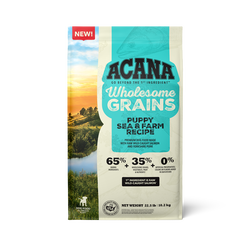 Acana Puppy Wholesome Grains Sea Farm Dog Food - Acana Dry Dog Food - The Family Pet