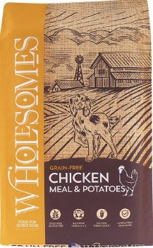 Wholesomes Chicken Meal and Potato Dog Food (35lb) - Wholesomes Dog Food - The Family Pet