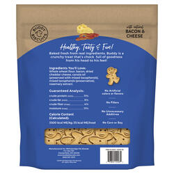 Buddy Biscuits Crunchy Bacon And Cheese Dog Treats Dog - detail view