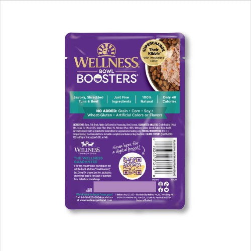 Purrfect Pet Kingdom Nutritious Wellness Bowl Boosters Simply Shreds Flaked Tuna, Beef and For Kittens - View 2 showing detail