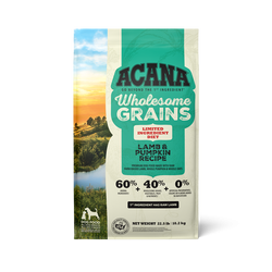Dog Food Lamb Pumpkin 4lb Acana Wholesome Grains ๐