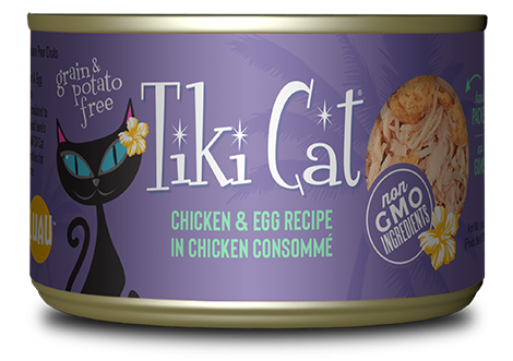 Tikicat All Life Stages Koolina Luau Chicken and Egg (2.8oz) - Wet Cat Food - The Family Pet