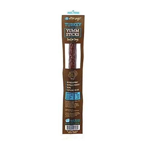 Etta Says Yum Sticks Turkey (0.75oz) - Chew Treats - The Family Pet