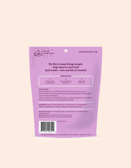 Bocces Duck Soft And Chewy Treats