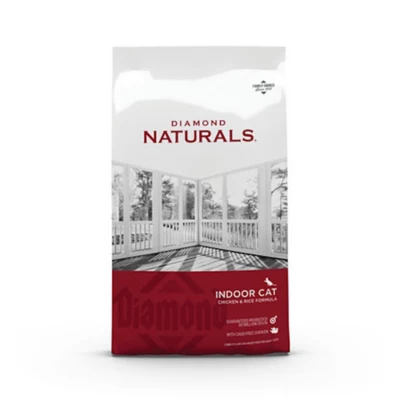 Diamond Naturals Indoor Chicken and Rice Dry Cat Food - Diamond Naturals Dry Cat Food - The Family Pet