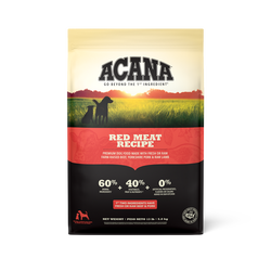 Acana Red Meat Grain Free Adult Dog Food - Dry Dog Food - The Family Pet