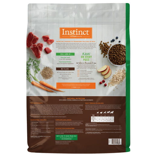 Instinct Adult Be Natural Lamb and Oatmeal Dry Dog Food