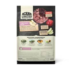 Acana Adult Lamb and Apple Singles Limited Ingredient Diet Dog Food - Dry Dog Food - The Family Pet