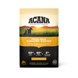 Acana Free Run Poultry Grain Free Adult Dog Food - Acana Dry Dog Food - The Family Pet