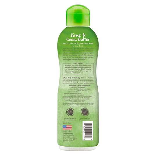 Tropiclean Lime and Cocoa Butter Pet Conditioner (20oz)