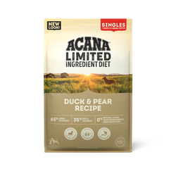 Acana Adult Duck and Pear Singles Limited Ingredient Diet Dog Food - Acana Dry Dog Food - The Family Pet