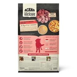 Acana Adult Wholesome Grains Red Meat Dog Food - Acana Dry Dog Food - The Family Pet
