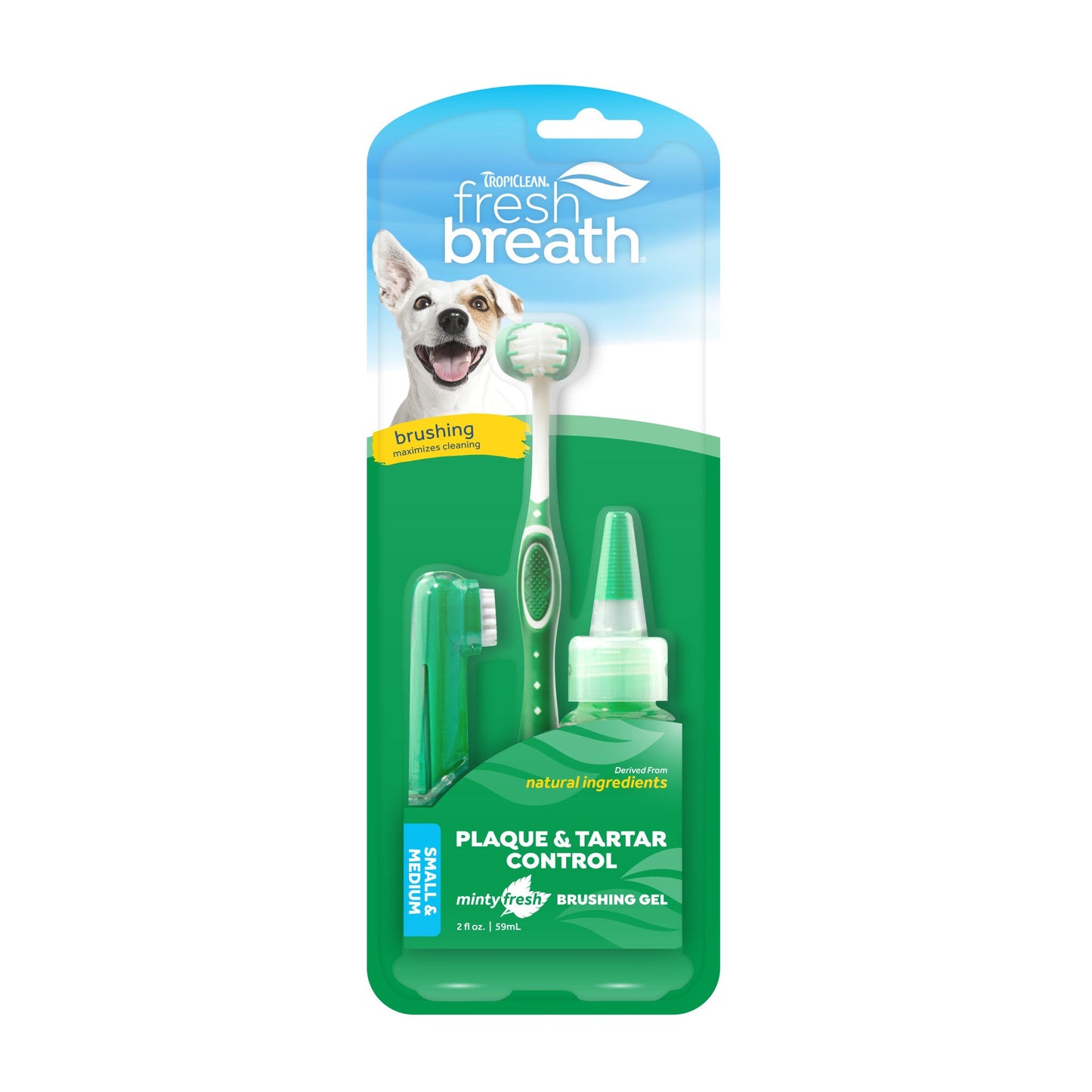 Dog Dental Care Kit Oral Health Tropiclean Complete 🦷