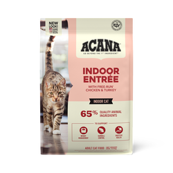 Acana Adult Chicken and Turkey Indoor Entree Cat Food - Dry Cat Food - The Family Pet