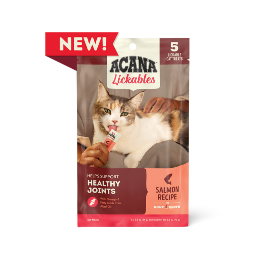 Acana Lickables Salmon Cat Treats (2.5oz) - Lickable Cat Treats - The Family Pet