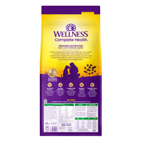 Wellness Complete Health Adult Lamb and Barley Dog Food